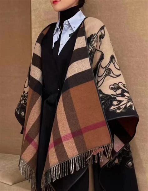 burberry ponchos size 2x fake